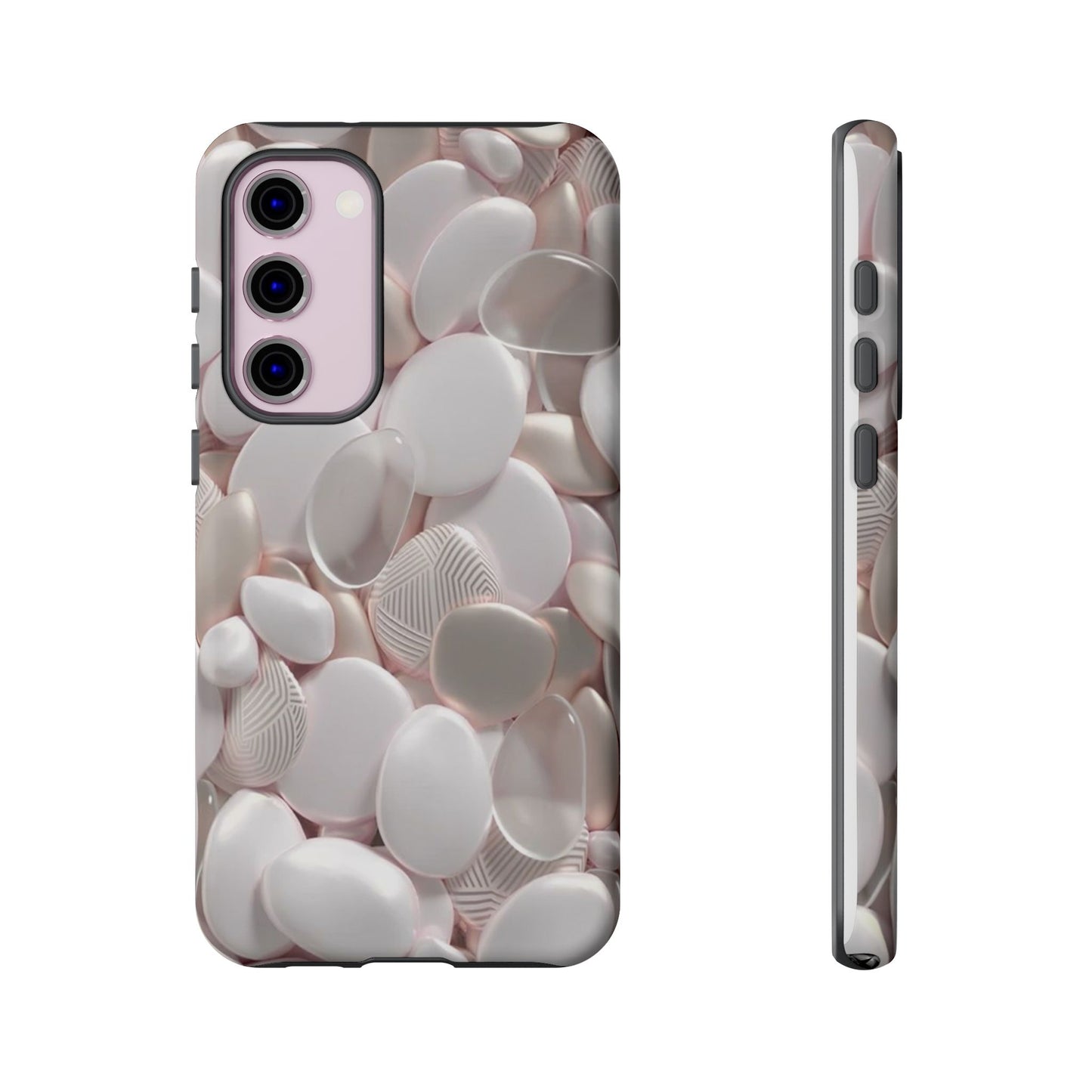 Phone Case "Pink Pebble Tough"