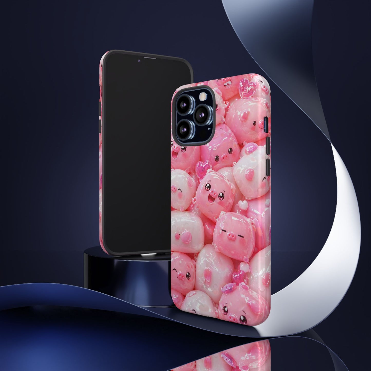 Cute Kawaii Pink Marshmallow Phone Case