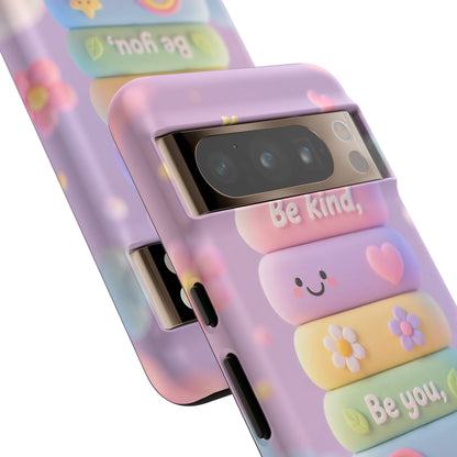Cute Pastel Phone Case "Be Kind, Be You"