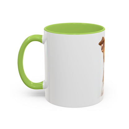 Surprised Dog Accent Coffee Mug – Funny Jack Russell Face 11/15oz