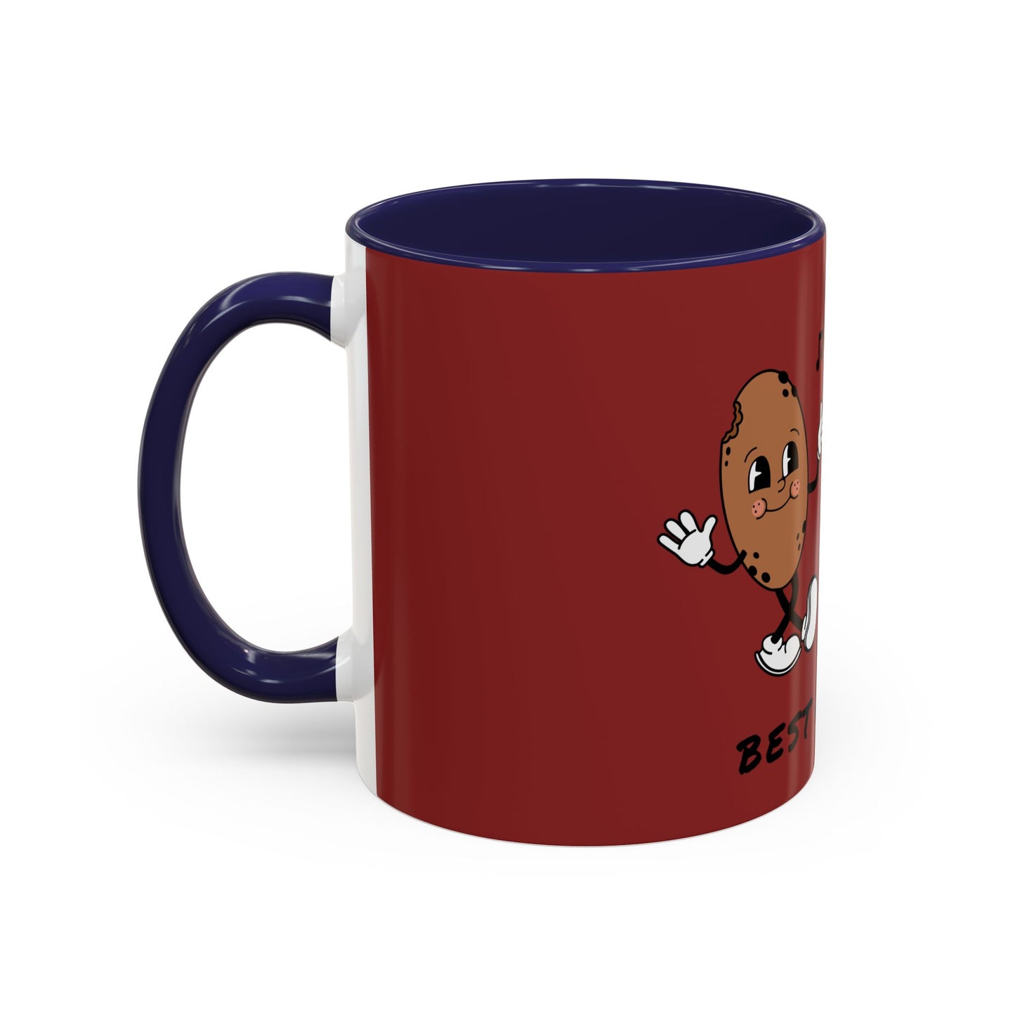 Best Friends Coffee Mug — Cute Cookie & Hot Cocoa Accent Mug (11/15oz)