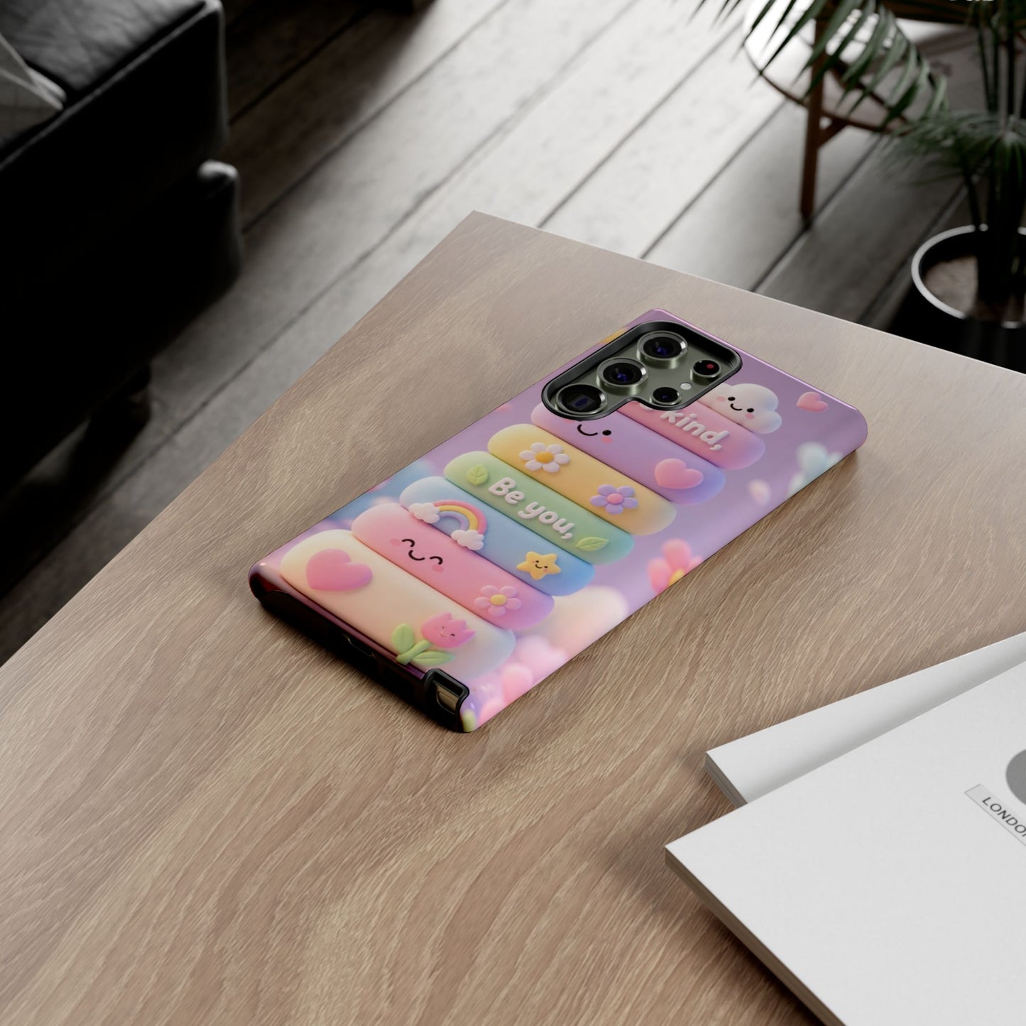 Cute Pastel 'Be Kind, Be You' Phone Case - Samsung