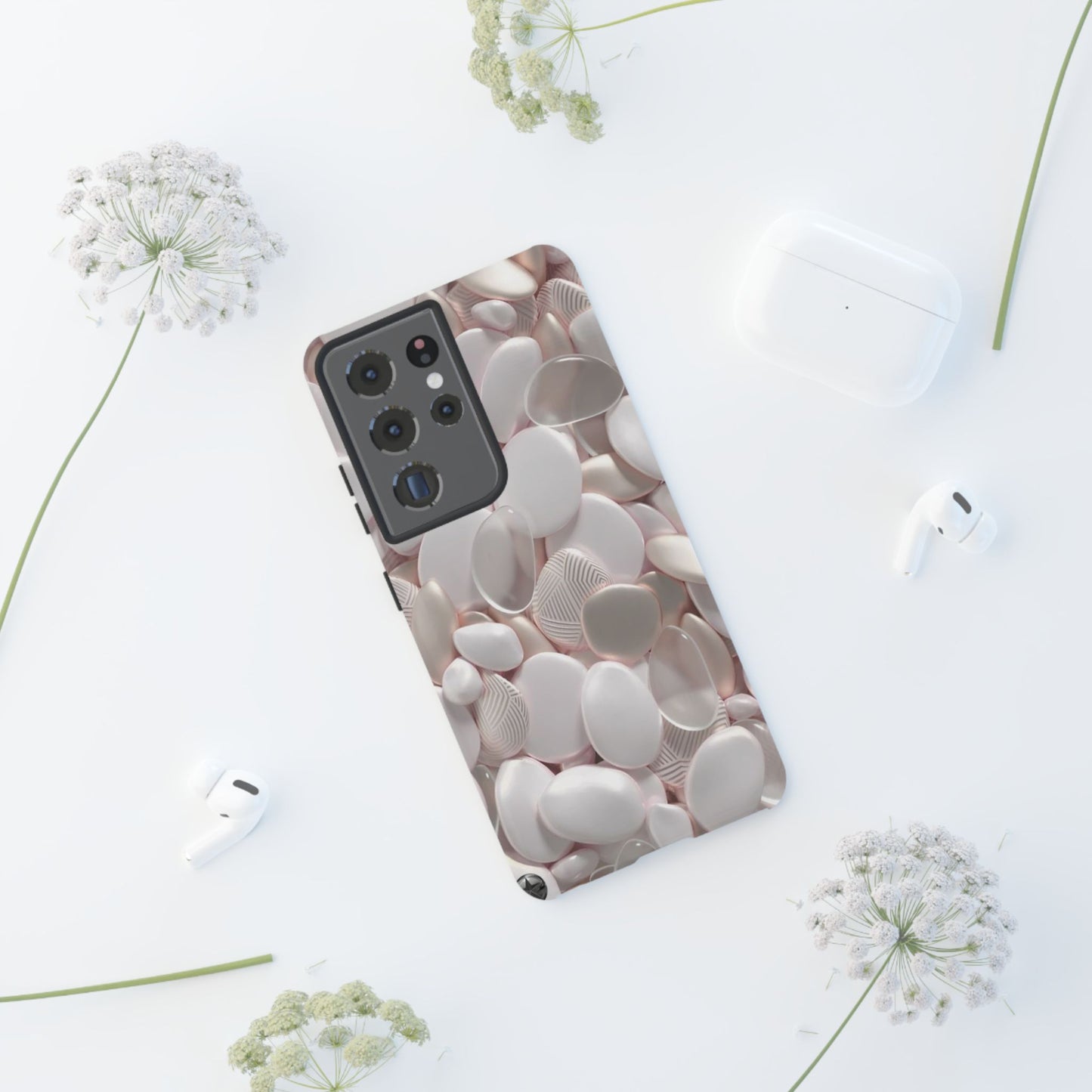 Phone Case "Pink Pebble Tough"