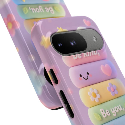 Cute Pastel Phone Case "Be Kind, Be You"
