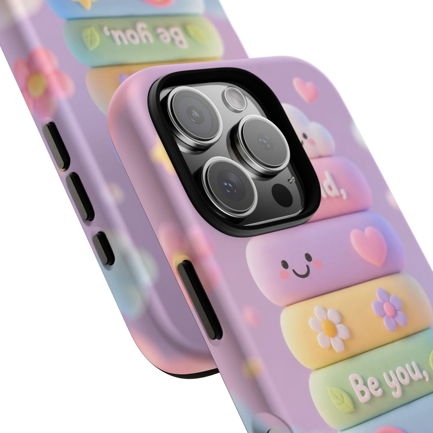 Cute Pastel Phone Case "Be Kind, Be You"