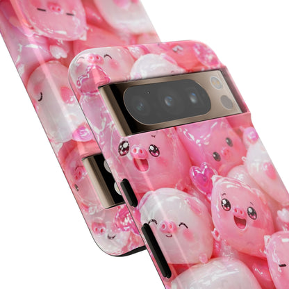 Cute Kawaii Pink Marshmallow Phone Case