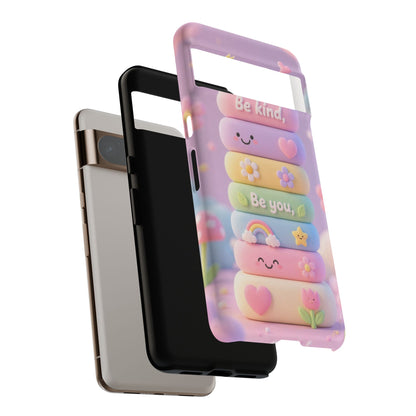 Cute Pastel Phone Case "Be Kind, Be You"