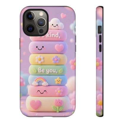 Cute Pastel Phone Case "Be Kind, Be You"