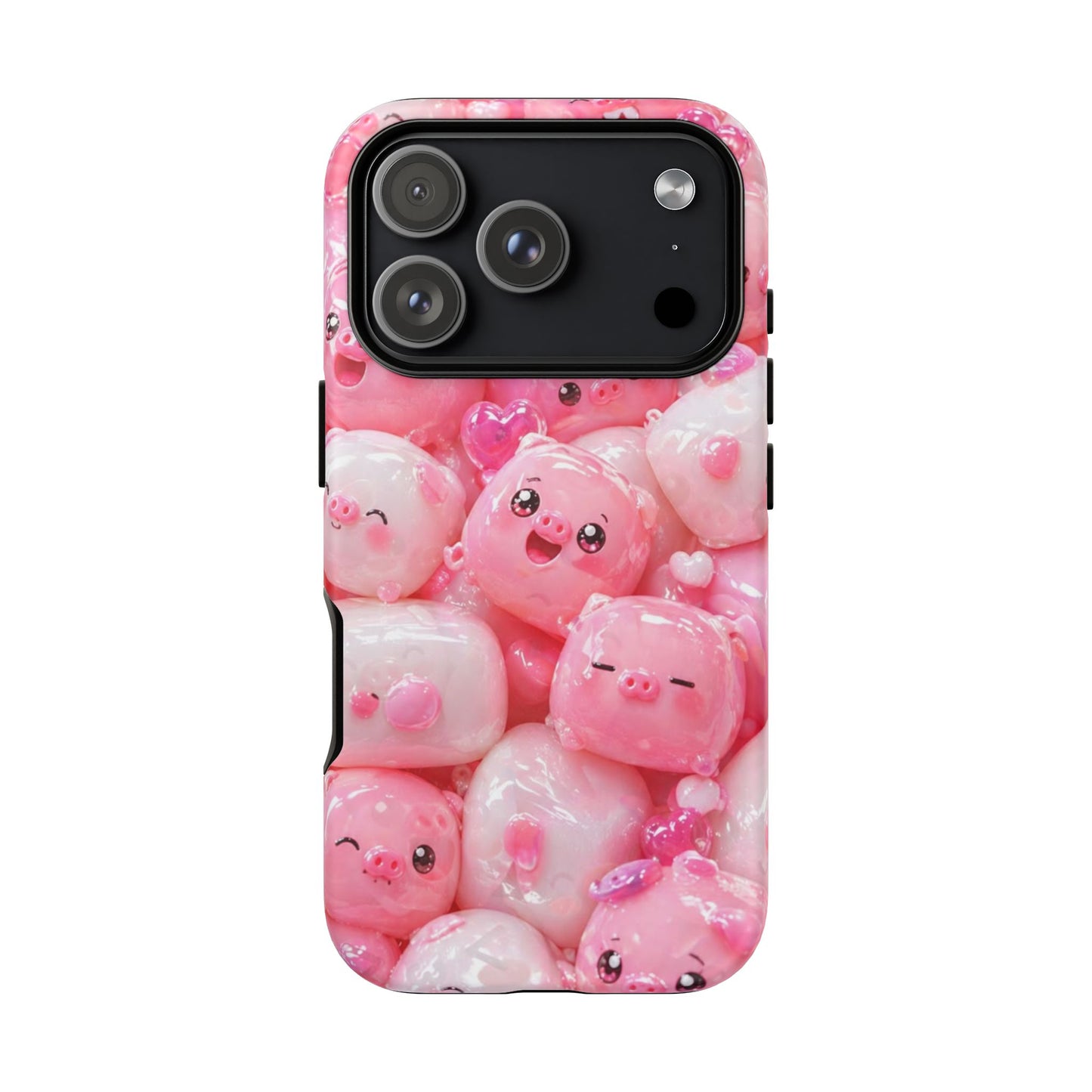 Cute Kawaii Pink Marshmallow Phone Case