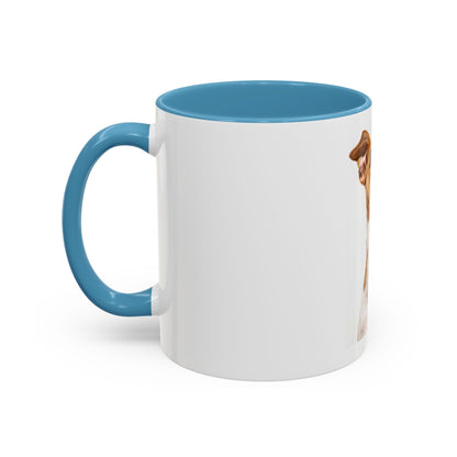 Surprised Dog Accent Coffee Mug – Funny Jack Russell Face 11/15oz