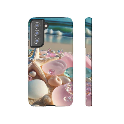 Pastel Starfish & Gems Tough Protective Cover
