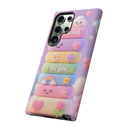 Cute Pastel 'Be Kind, Be You' Phone Case - Samsung