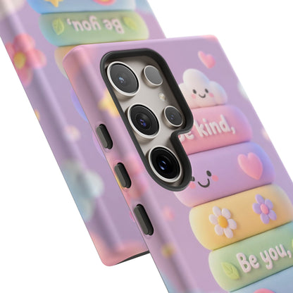 Cute Pastel Phone Case "Be Kind, Be You"