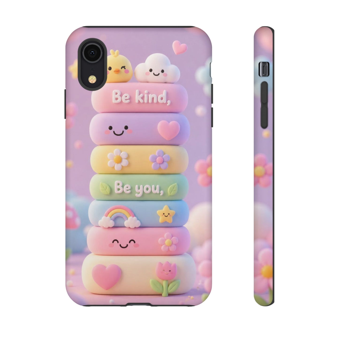 Cute Pastel Phone Case "Be Kind, Be You"
