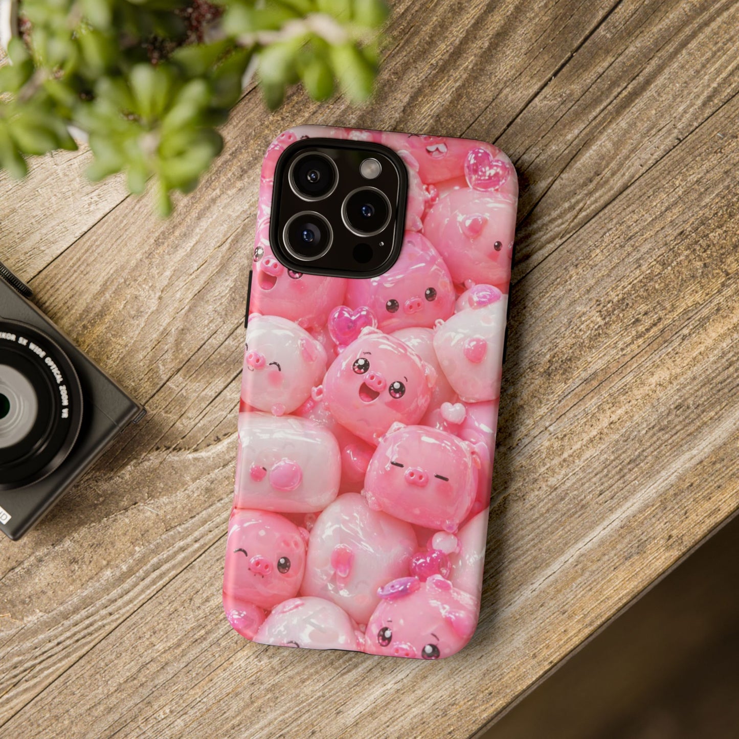 Cute Kawaii Pink Marshmallow Phone Case