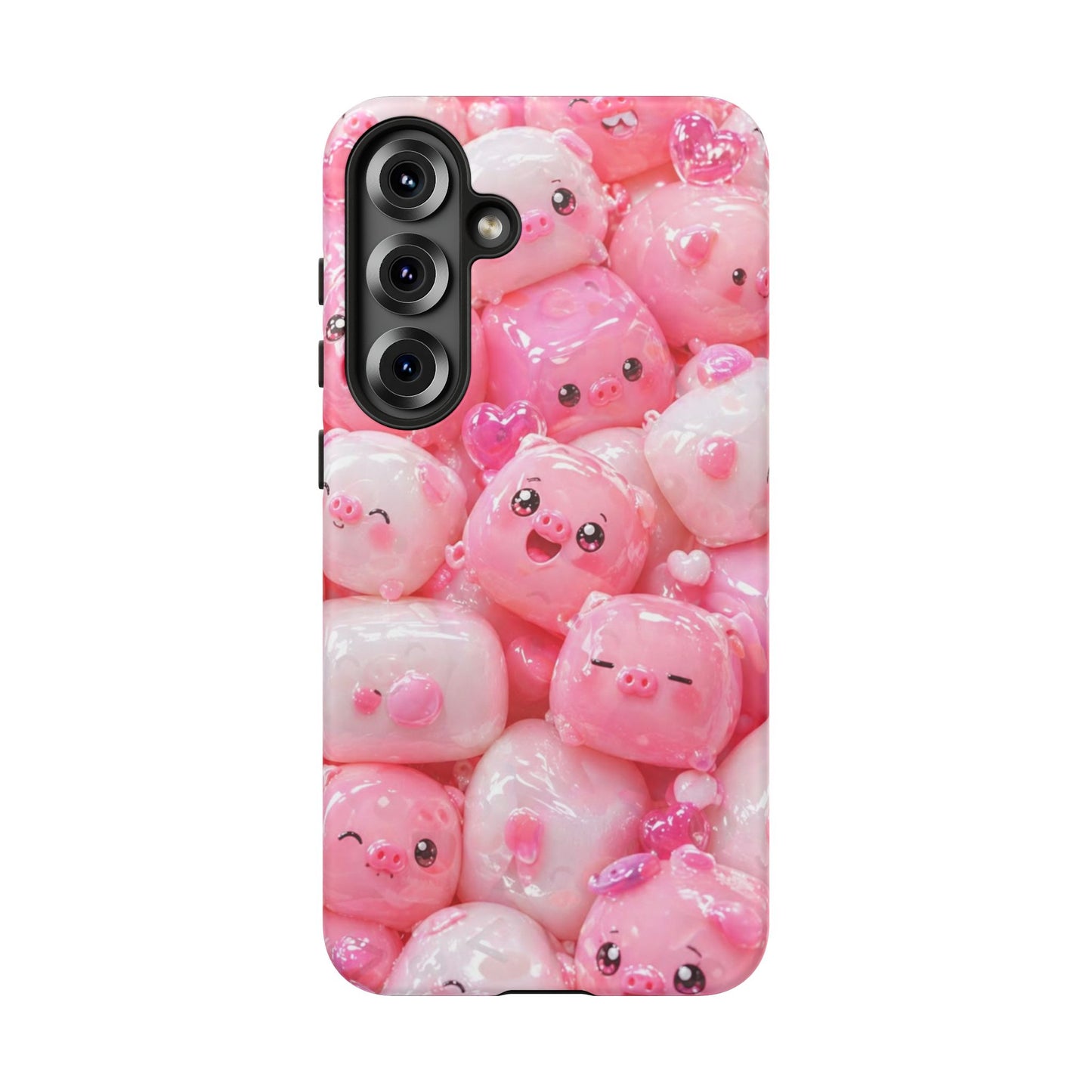 Cute Kawaii Pink Marshmallow Phone Case
