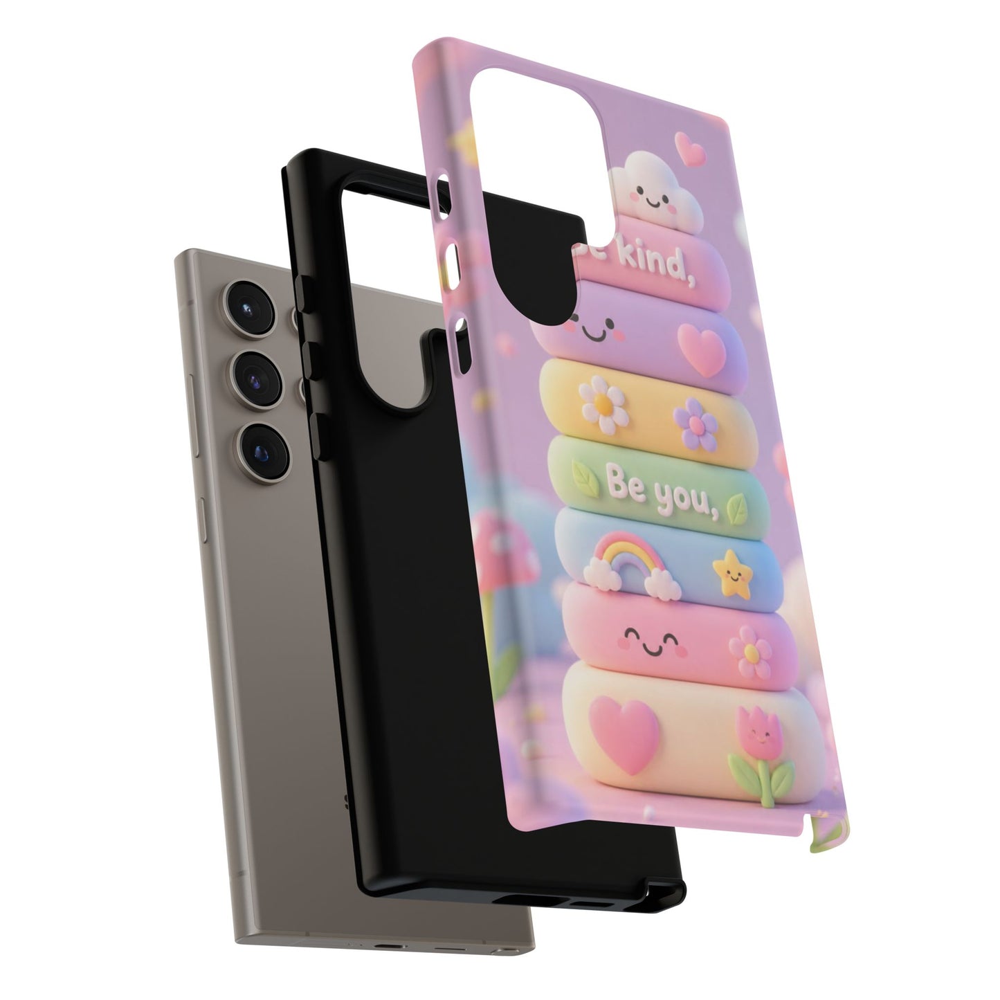 Cute Pastel Phone Case "Be Kind, Be You"
