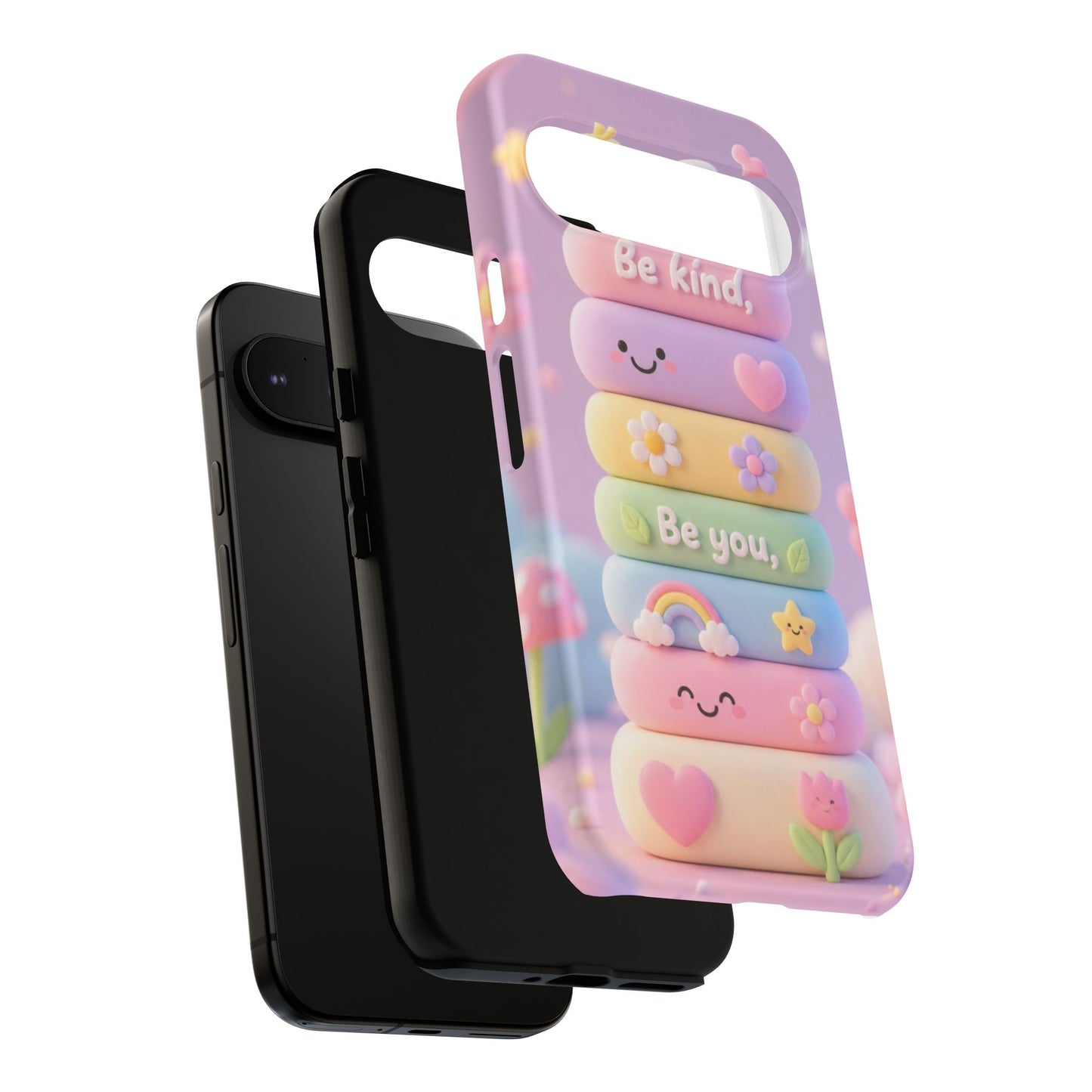 Cute Pastel Phone Case "Be Kind, Be You"