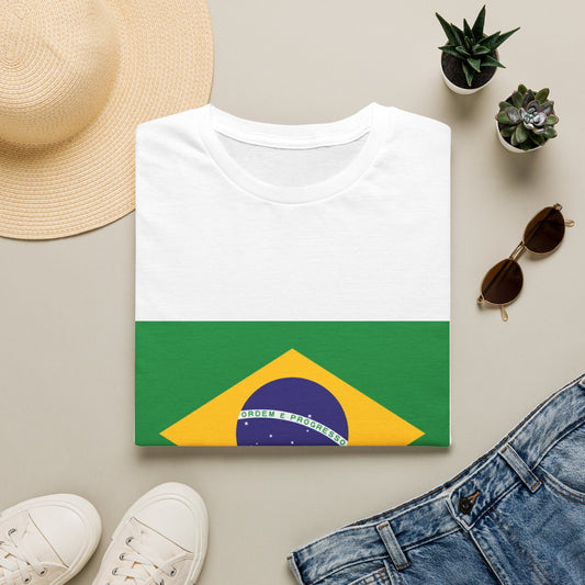 Brazil Flag T-Shirt — Brazilian National Pride Tee