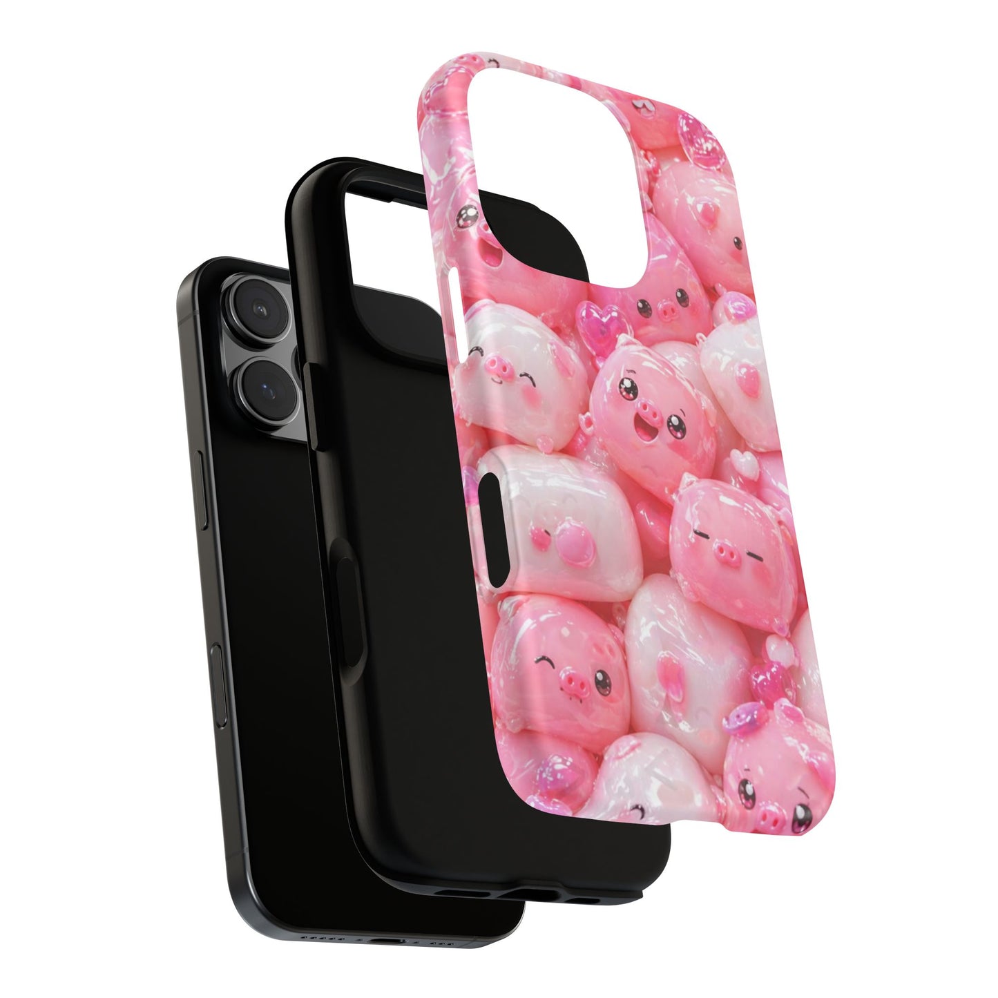 Cute Kawaii Pink Marshmallow Phone Case