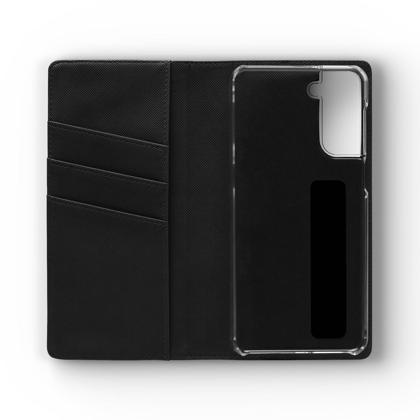 Leopard Patchwork Flip Wallet Case with Card Slots