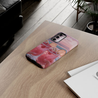 Tough Case - Pink Beach Cocktail Phone Case