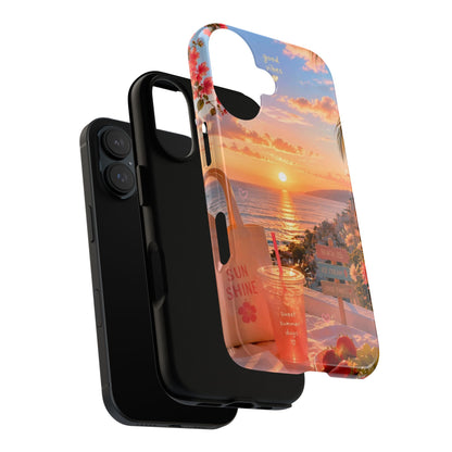 Sunset Beach Phone Case 'Good Vibes'