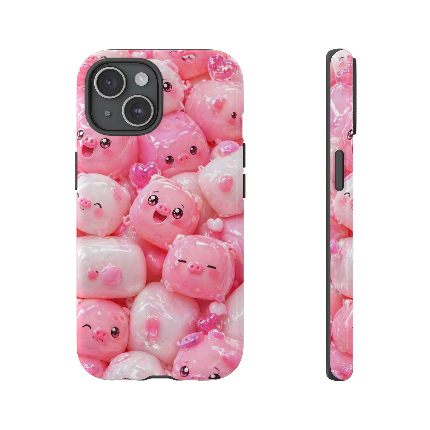 Cute Kawaii Pink Marshmallow Phone Case
