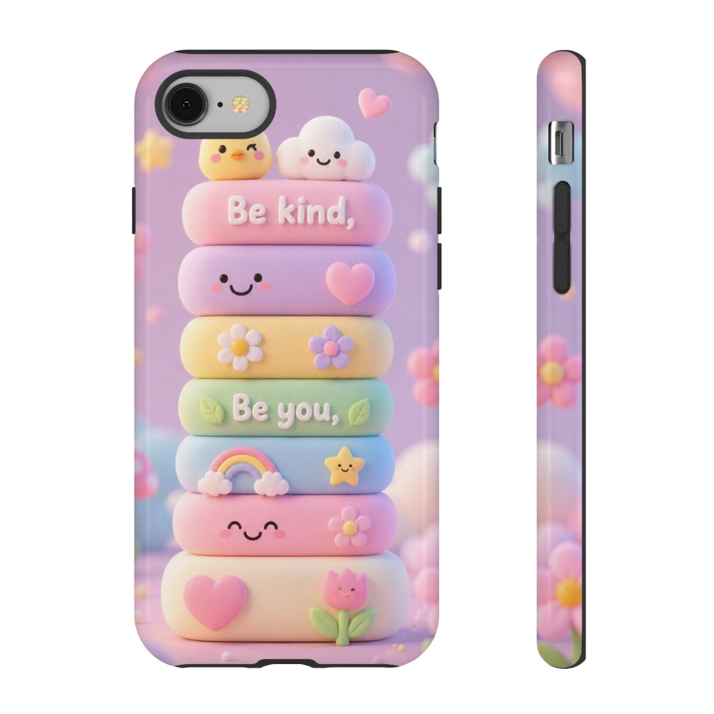 Cute Pastel Phone Case "Be Kind, Be You"