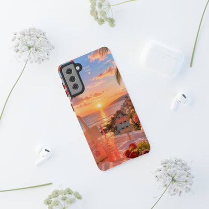 Sunset Beach Phone Case 'Good Vibes'