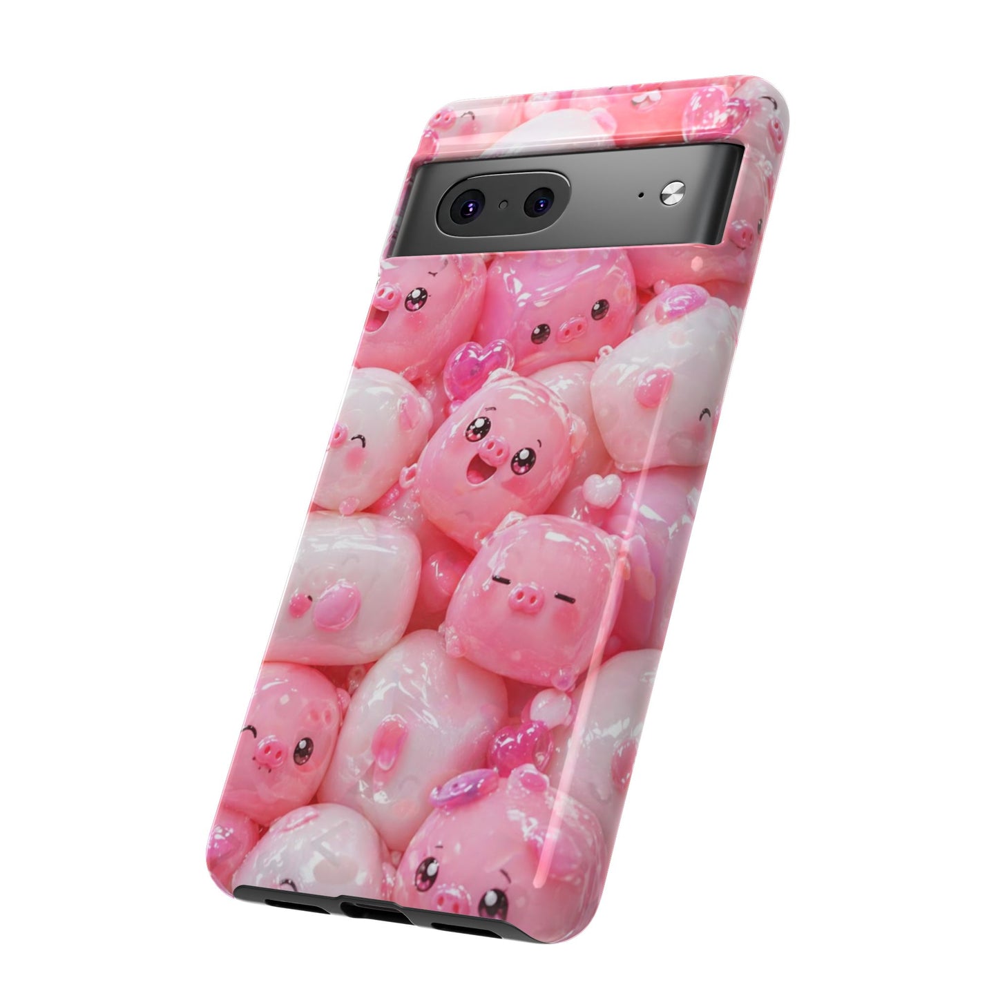 Cute Kawaii Pink Marshmallow Phone Case