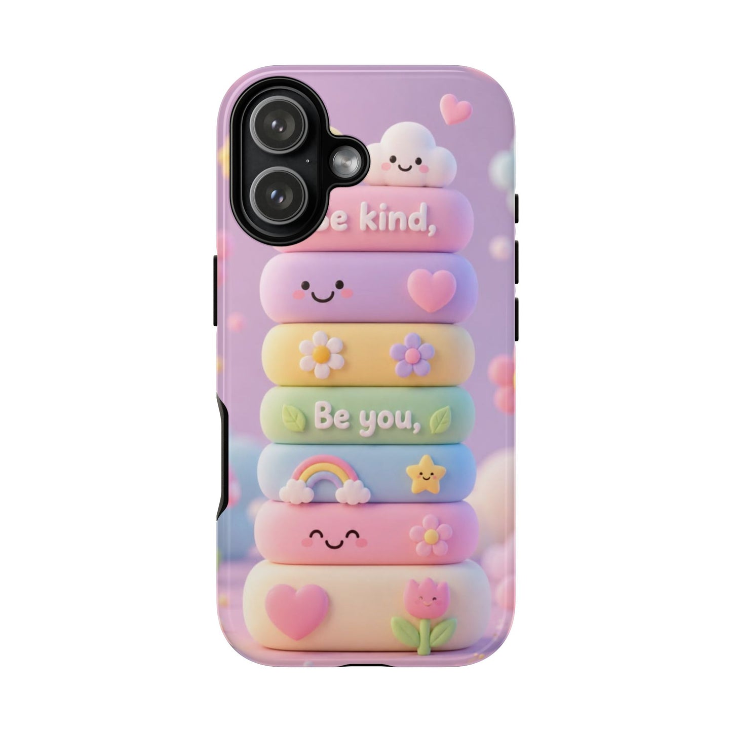 Cute Pastel Phone Case "Be Kind, Be You"