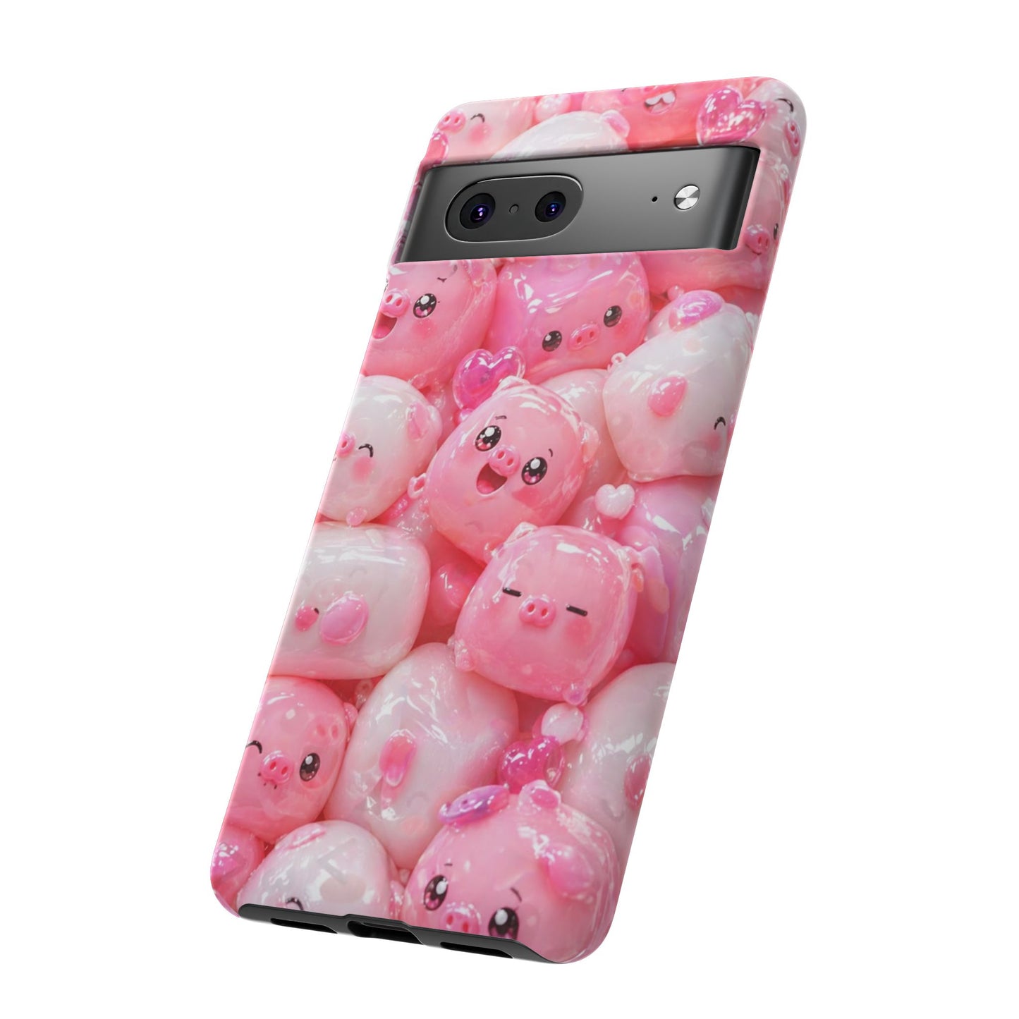 Cute Kawaii Pink Marshmallow Phone Case