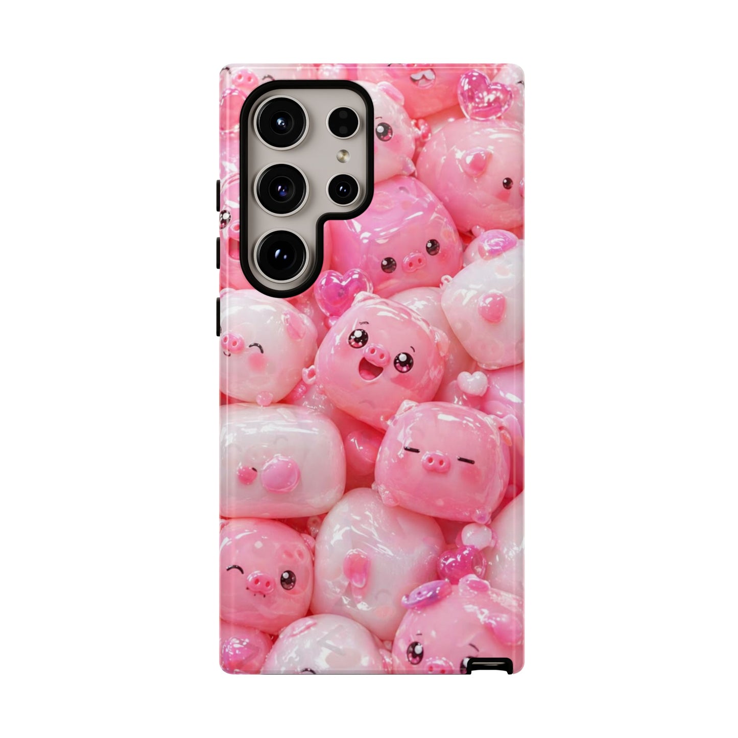 Cute Kawaii Pink Marshmallow Phone Case