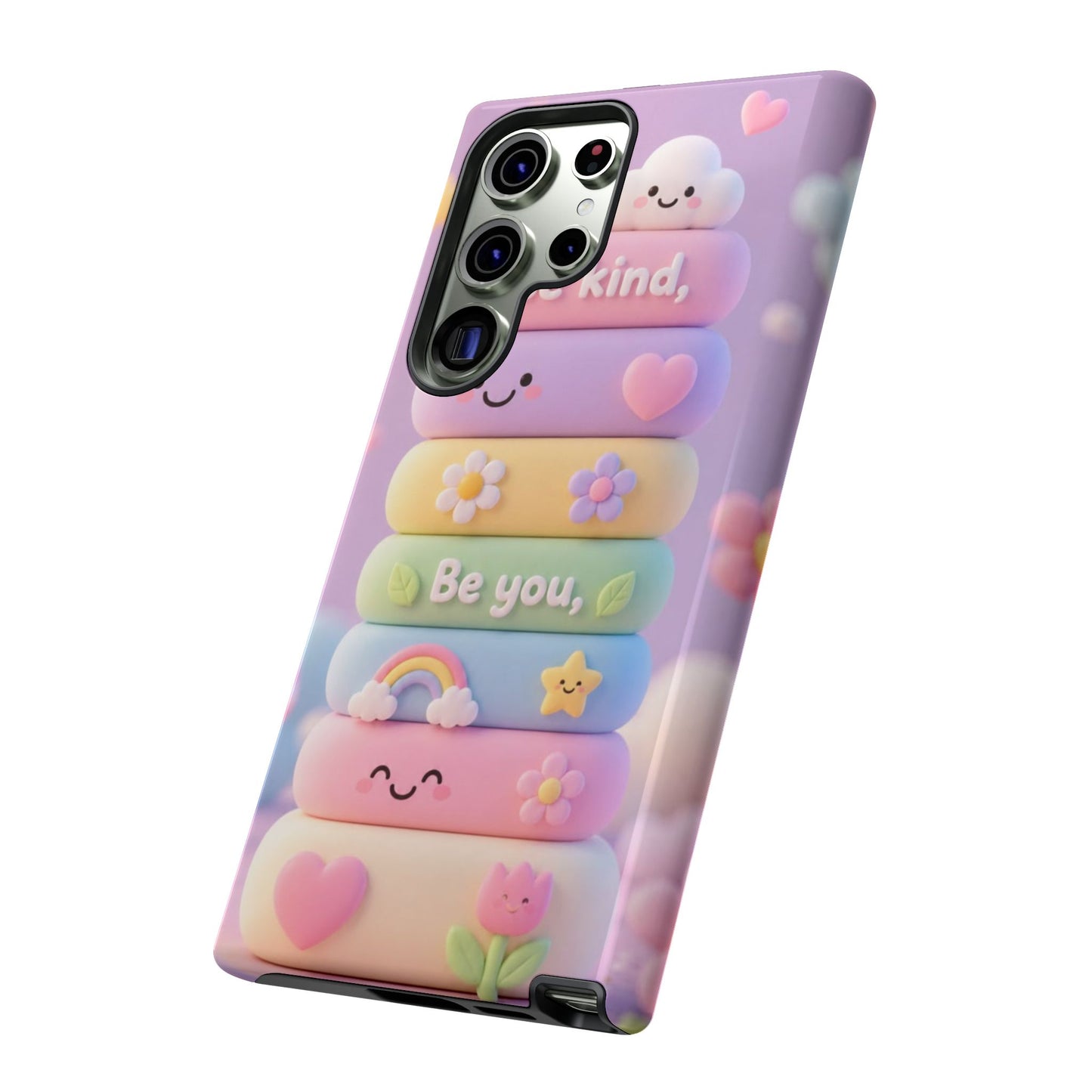 Cute Pastel 'Be Kind, Be You' Phone Case - Samsung