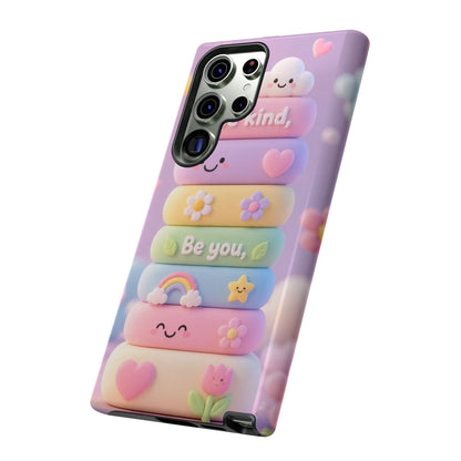 Cute Pastel 'Be Kind, Be You' Phone Case - Samsung