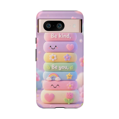 Cute Pastel Phone Case "Be Kind, Be You"