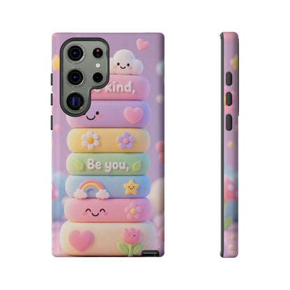 Cute Pastel 'Be Kind, Be You' Phone Case - Samsung