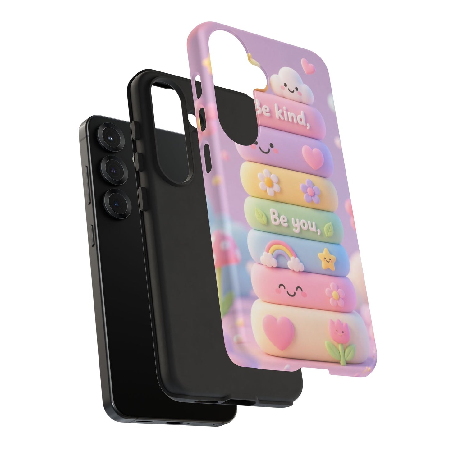 Cute Pastel Phone Case "Be Kind, Be You"