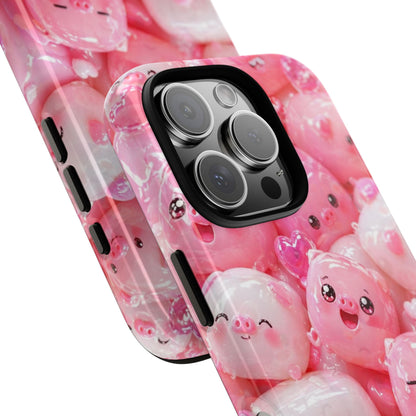 Cute Kawaii Pink Marshmallow Phone Case