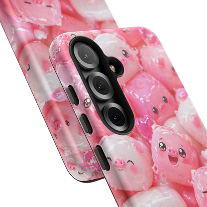 Cute Kawaii Pink Marshmallow Phone Case