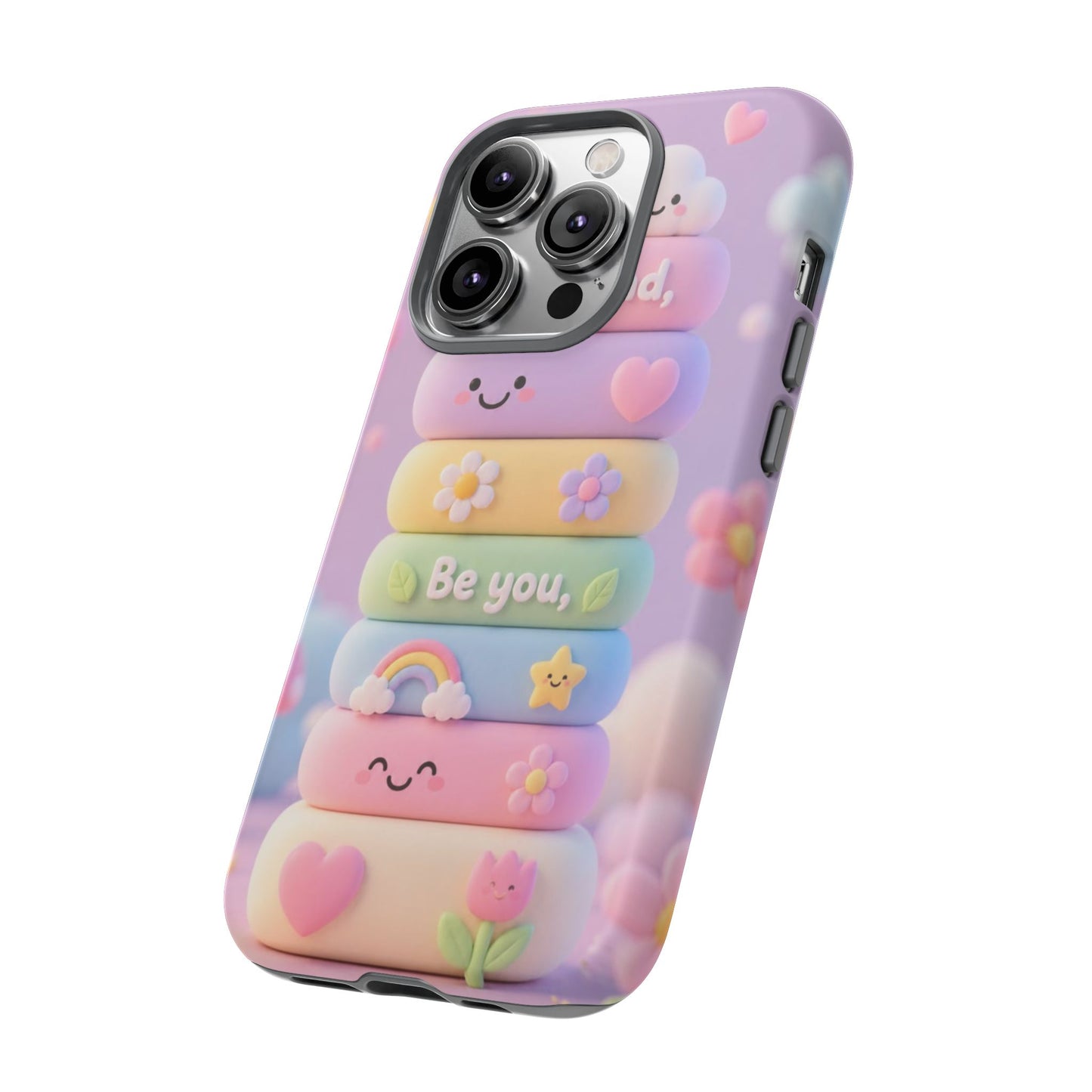 Cute Pastel Phone Case "Be Kind, Be You"