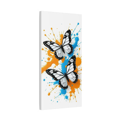 Butterfly Splash Canvas Wall Art — Matte Stretched Canvas