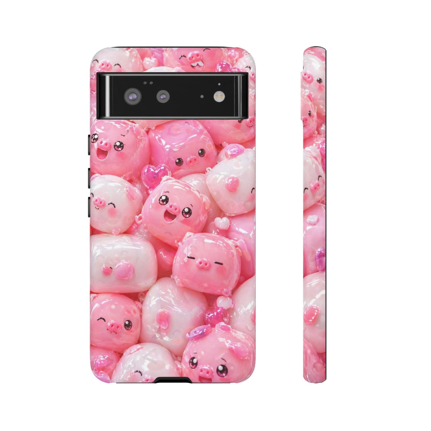 Cute Kawaii Pink Marshmallow Phone Case