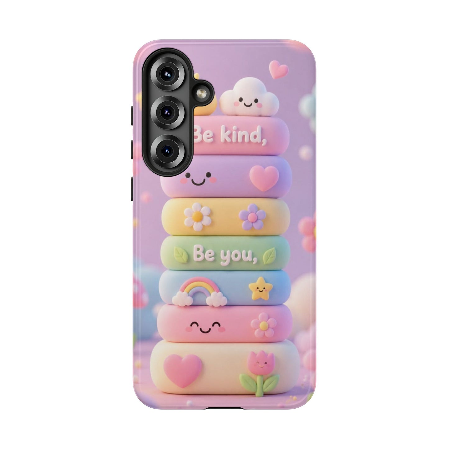 Cute Pastel Phone Case "Be Kind, Be You"
