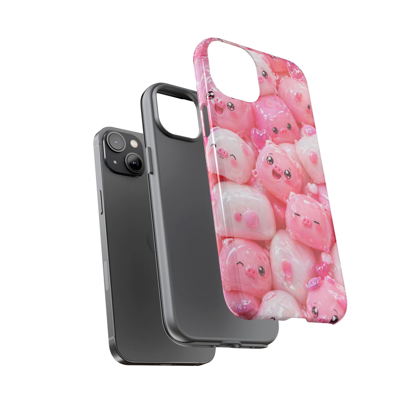 Cute Kawaii Pink Marshmallow Phone Case