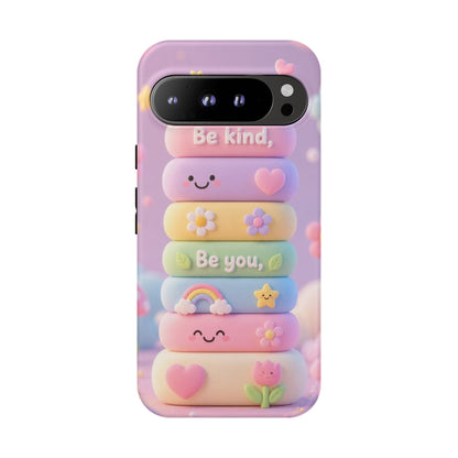 Cute Pastel Phone Case "Be Kind, Be You"
