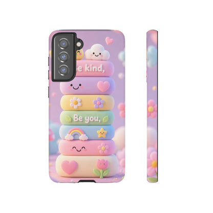 Cute Pastel 'Be Kind, Be You' Phone Case - Samsung
