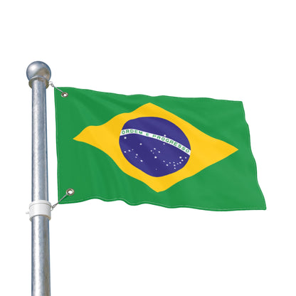 Brazil Flag - Double-Sided Outdoor Flag