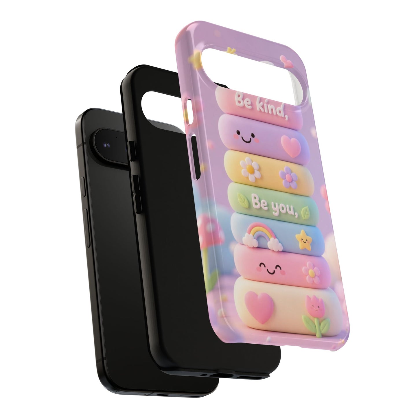 Cute Pastel Phone Case "Be Kind, Be You"